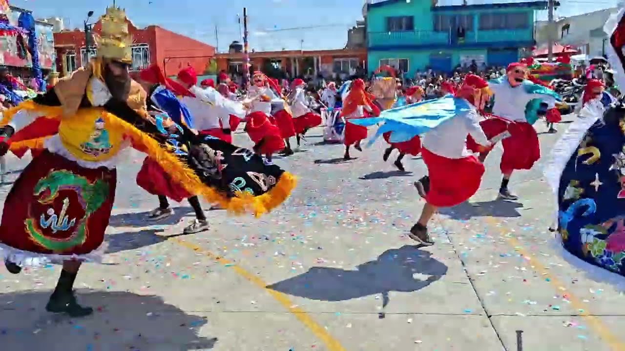 ⚜️Danza de moros y Cristianos⚜️ San Juan Tetla, Puebla 2 de febrero del 2026 (Bailete)🇹🇷🌹
