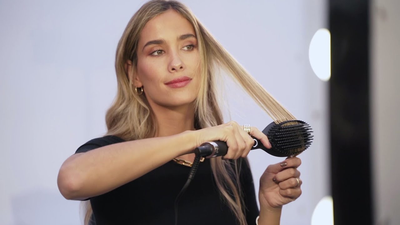 C&oacute;mo usar el cepillo alisador ghd glide | Peinados Mar&iacute;a Pombo