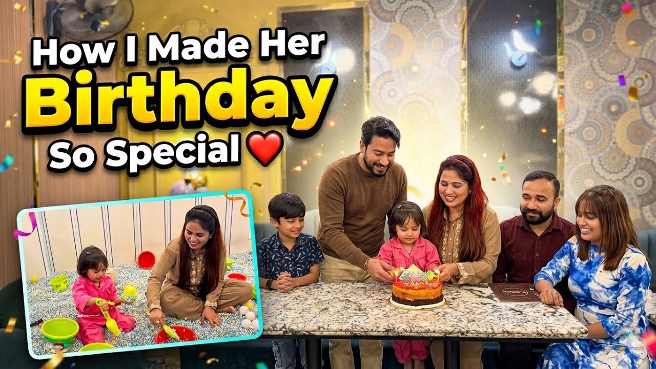 How I Made Her Birthday So Special With Family | | Punjabi Family Birthday Celebration 🥳 🎂