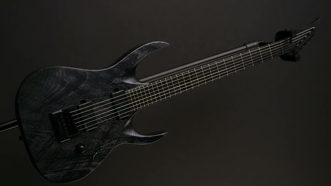 Solar Guitars A1.6A Svart Canibalismo