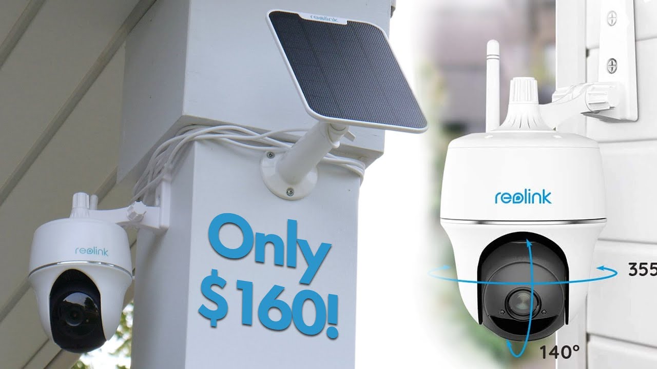 Reolink Argus PT with Solar Panel Review | Wireless Solar Powered Security Camera Review | NO WIRING