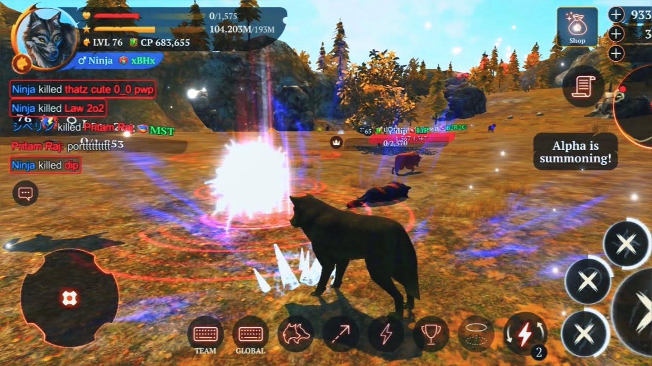 The Wolf - Fun PvP with Lip & MST members |  1K War