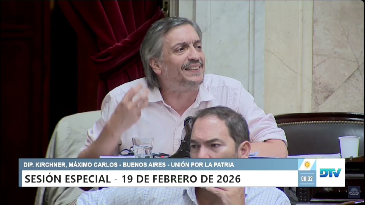Máximo Kirchner: 