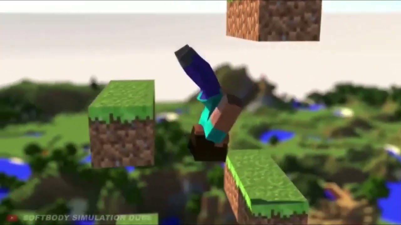 Steve Falling Down the Stairs With Cartoon SFX