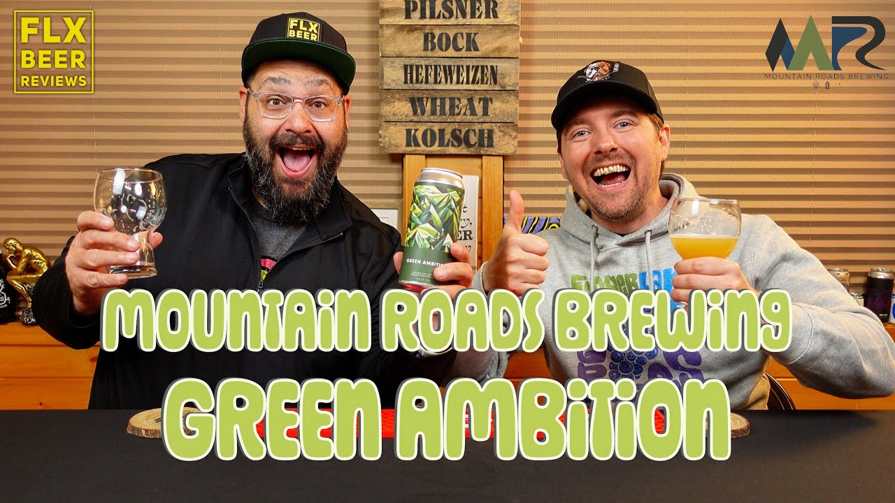Mountain Roads Brewing | Green Ambition (Imperial NEIPA) | Beer Review #718