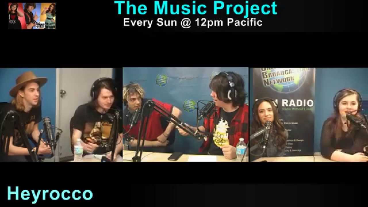 LIVE: Heyrocco on The Music Project Radio