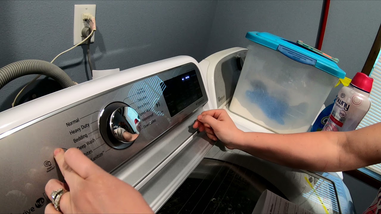 LG High-Efficiency Smart Top-Load Washer part 