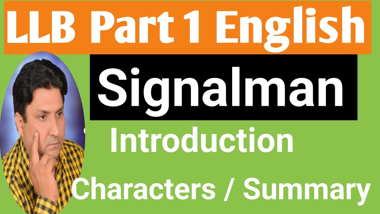 Сигнальщик Чарльза Диккенса || Бакалавр права, часть 1, английский язык || Введение, персонажи, к...