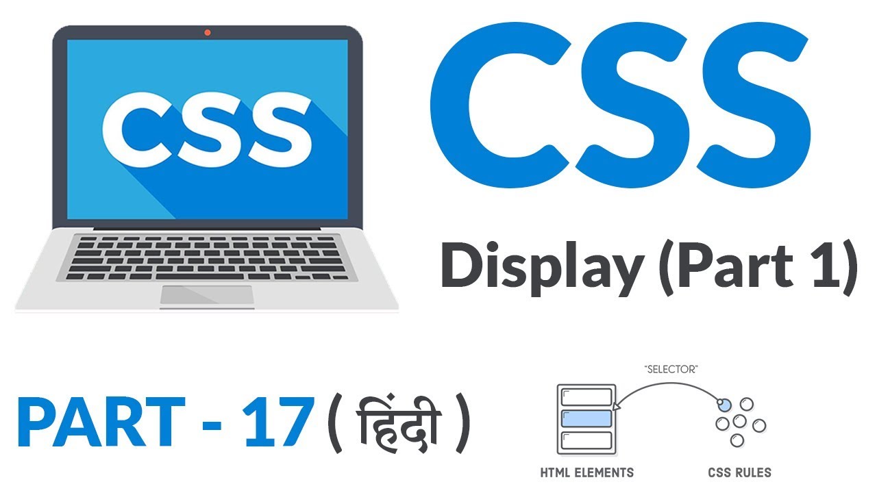 CSS - Display (Part 1) - Part -17 - Web Design Series - Hindi