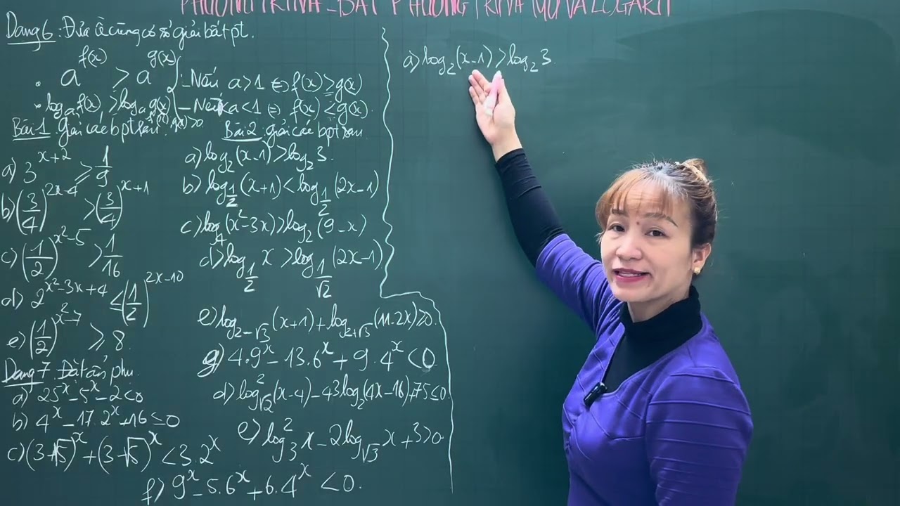 TOÁN 11- PHƯƠNG TRÌNH- BẤT PHƯƠNG TRÌNH MŨ VÀ LÔGARIT. 