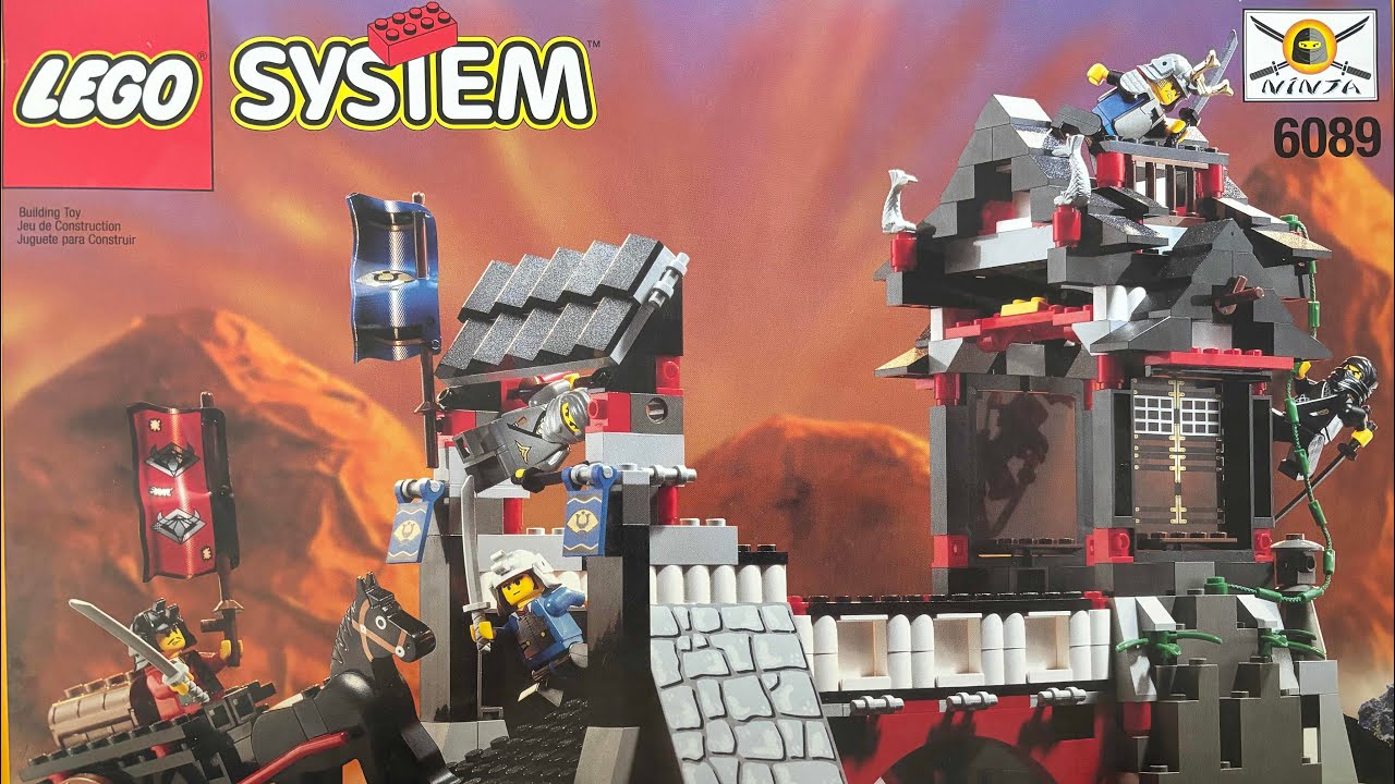 LEGO 6089 Ninja: Stone Tower Bridge Speed Build