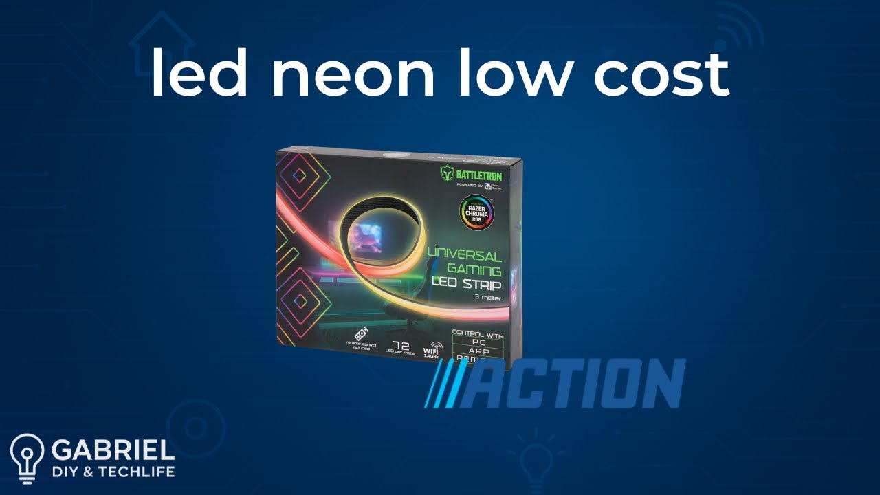 Fita LED Neon BARATA da Action!