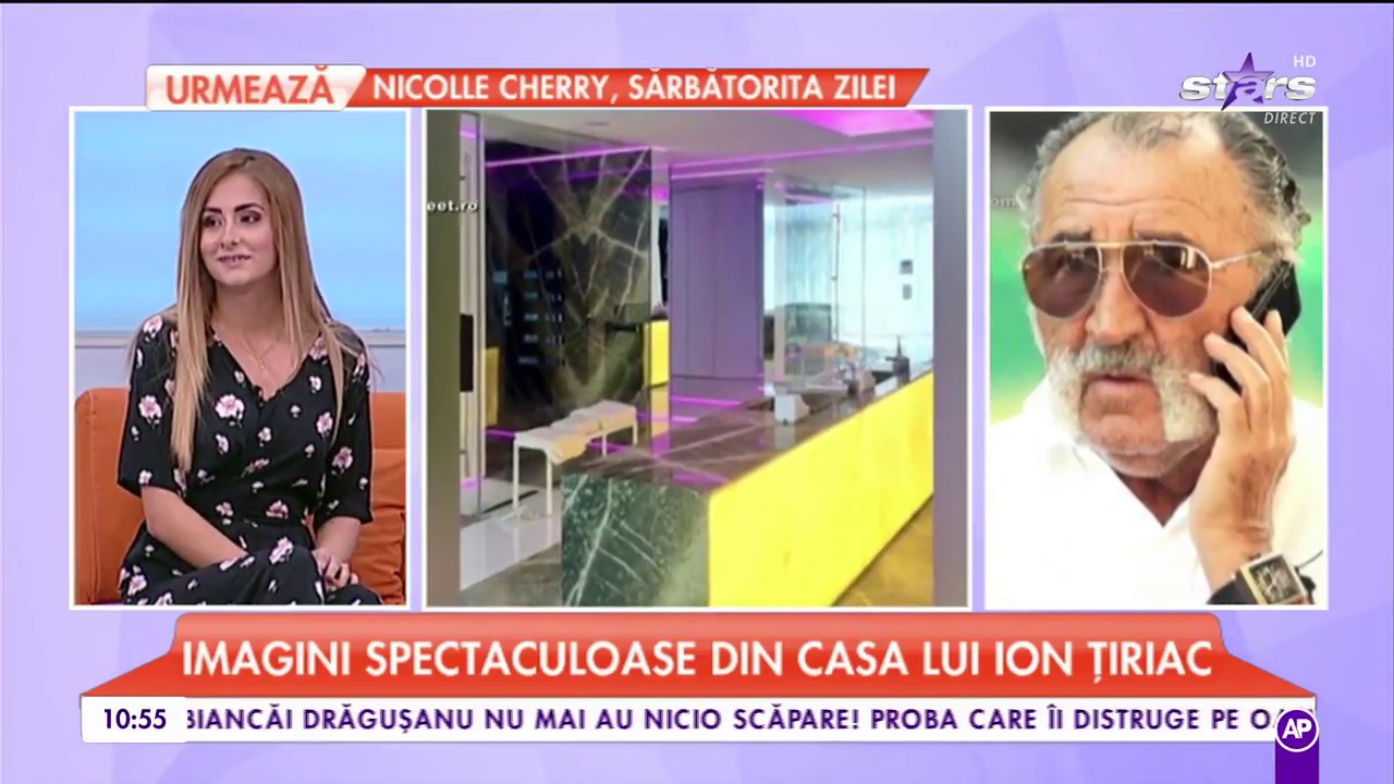 Imagini spectaculoase din casa lui Ion Țiriac