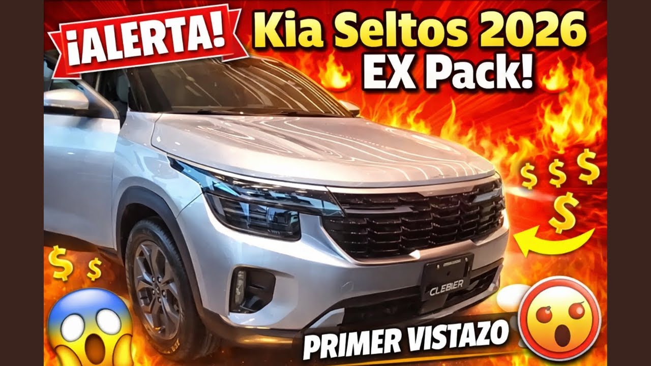 Descubre la NUEVA Kia Seltos 2026 EX Pack: ¡Tecnología y lujo sin romper el bolsillo! ✨🚀