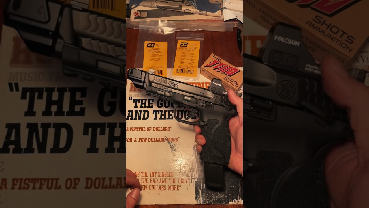 S&W M&P9 2.0 Upgrades - Faxon Barrel / EdBrown Guide Rod Ass. / Holosun Optic / Agency Arms Comp