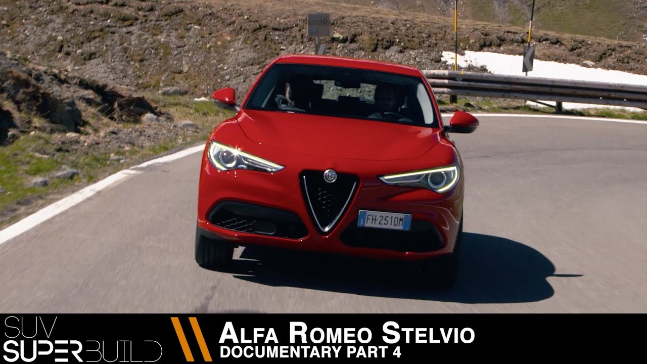 Документальный фильм о суперкомпиляции внедорожника Alfa Romeo Stelvio — часть 4