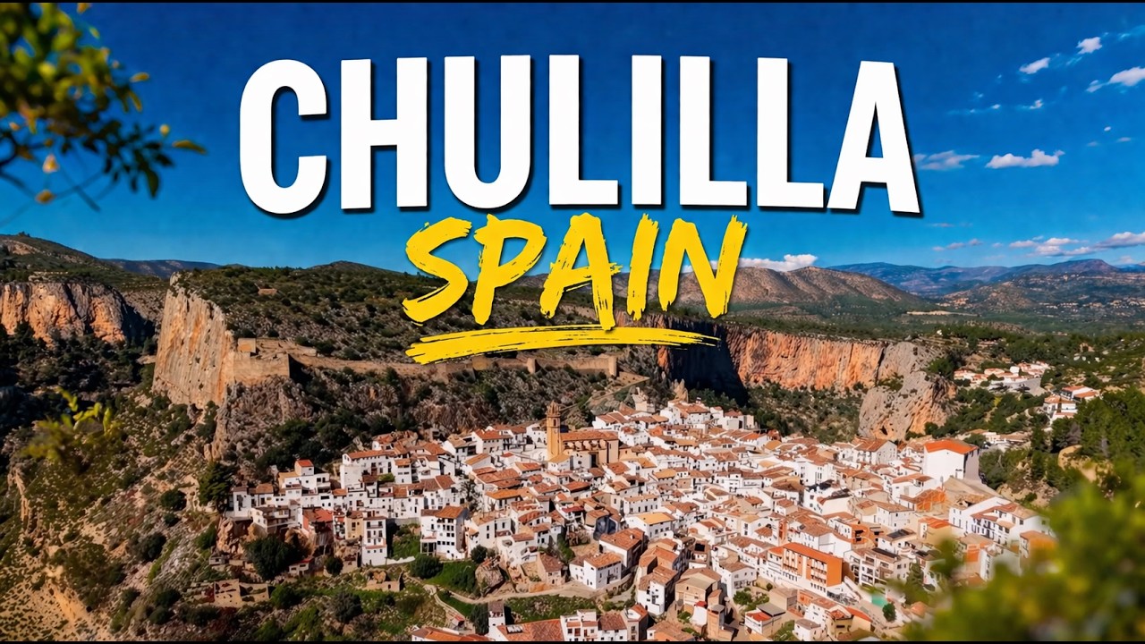 CHULILLA SPAIN 🇪🇸 Hidden Canyon Paradise | Epic Cliffs, Hanging Bridges & Drone Views 4K