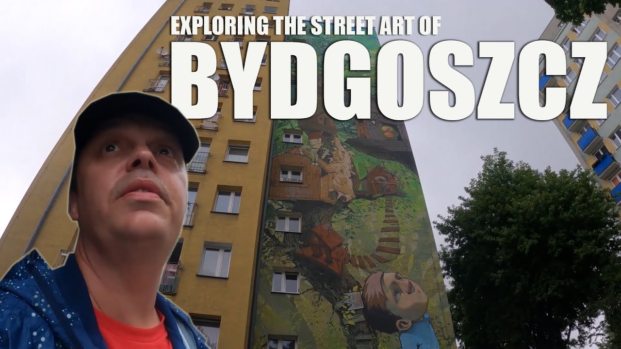 Exploring the street art of Bydgoszcz, Poland
