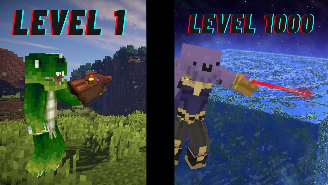 How To Become Thanos In Minecraft | Insane Craft