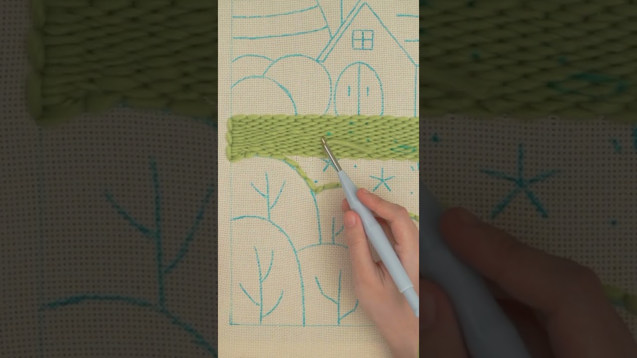 Chloe Art Crafts—Punch Needle Tutorial