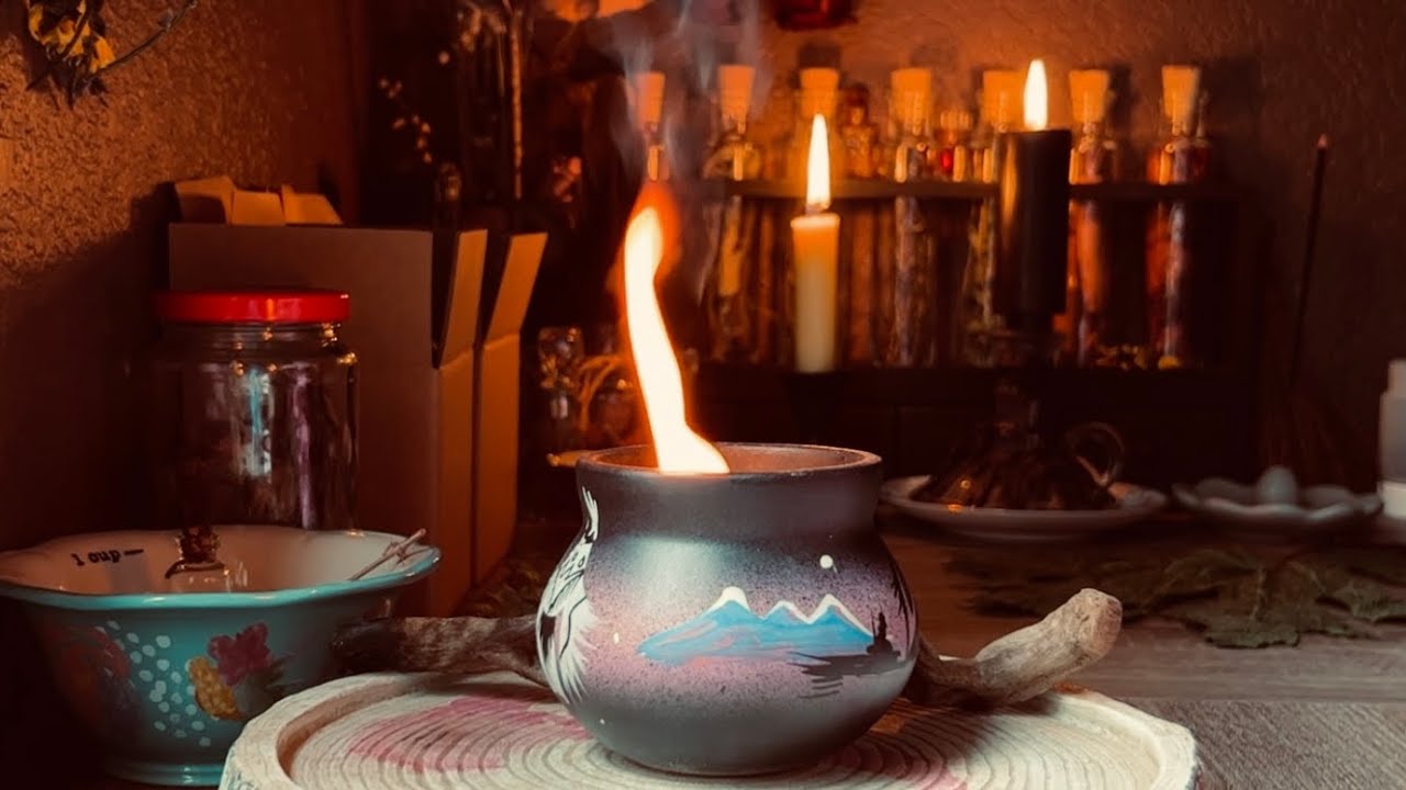 Letting Go Spell - Herbs - Candles