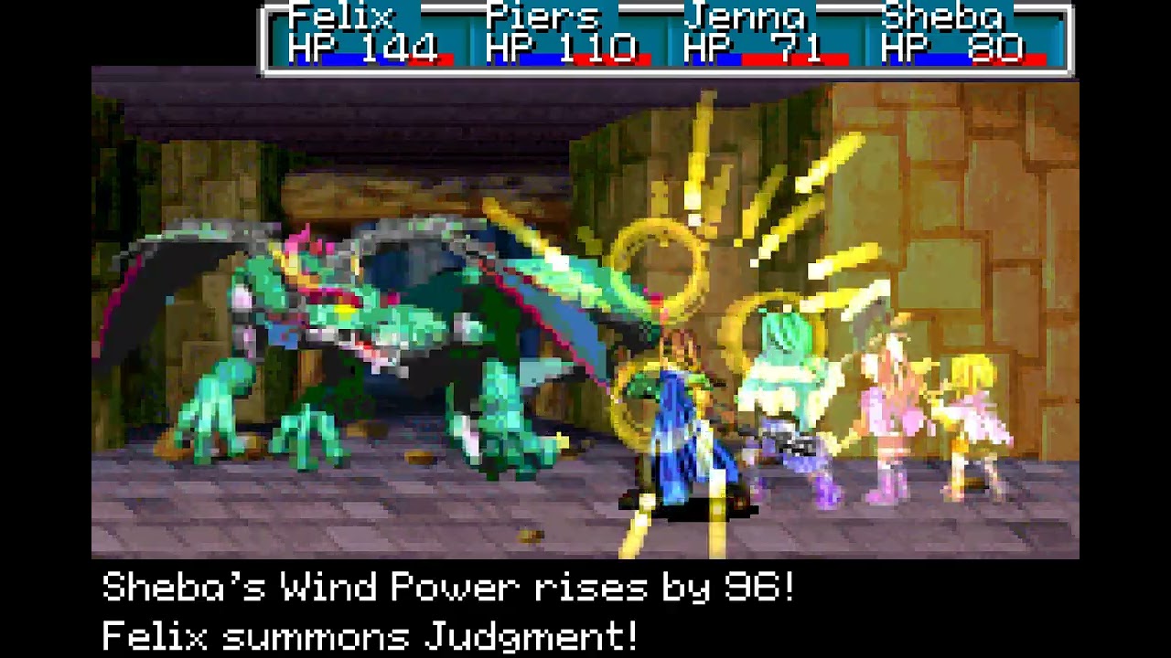 Golden Sun : The Lost Age - Bonus Fight: Serpent No Lights