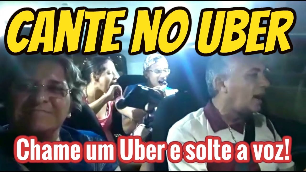 Karaokê no Uber é recordista de comentários 5 estrelas!