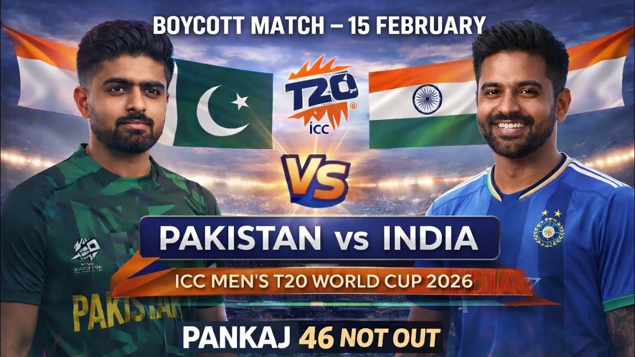 🥵INDIA vs PAKISTAN 🇮🇳🇵🇰 | T20 World Cup 2026 | Full Match Highlights | Epic Thriller💥Real Cricket 24