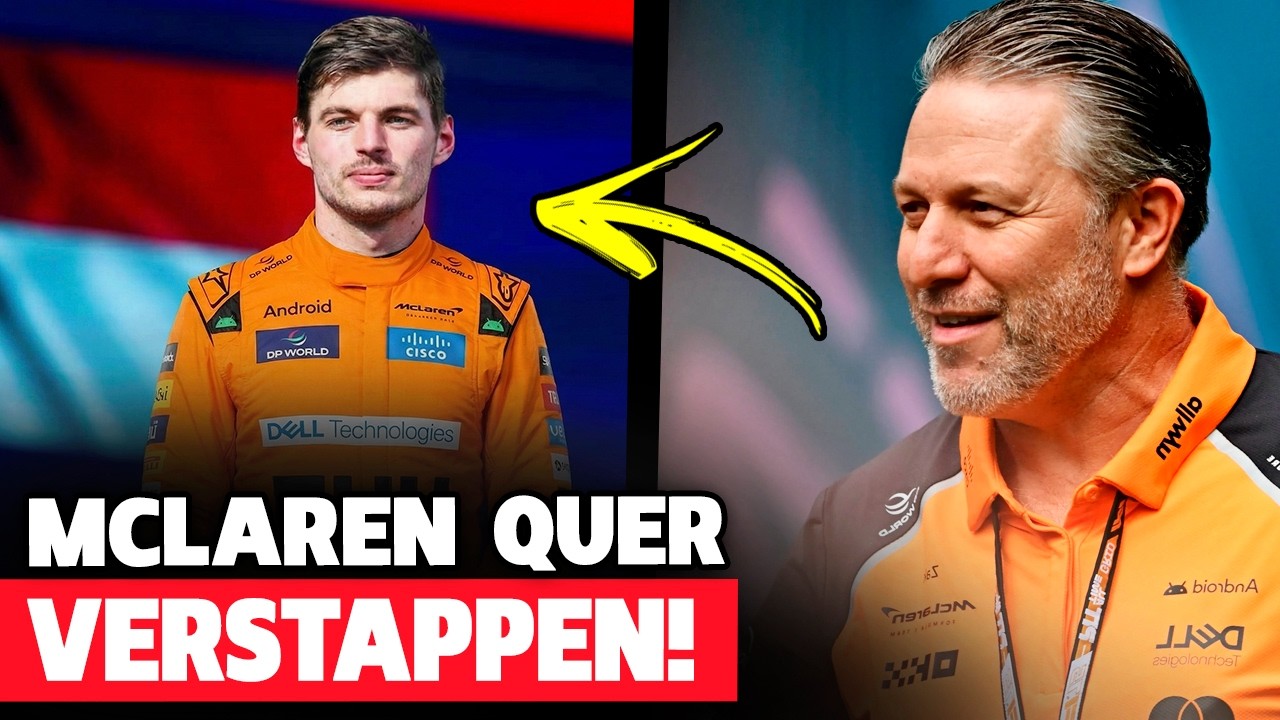 🚨CEO DA MCLAREN TENTA JOGADA DE MESTRE E QUER MAX VERSTAPPEN EM 2027 | F&Oacute;RMULA 1 | GP EM CASA+