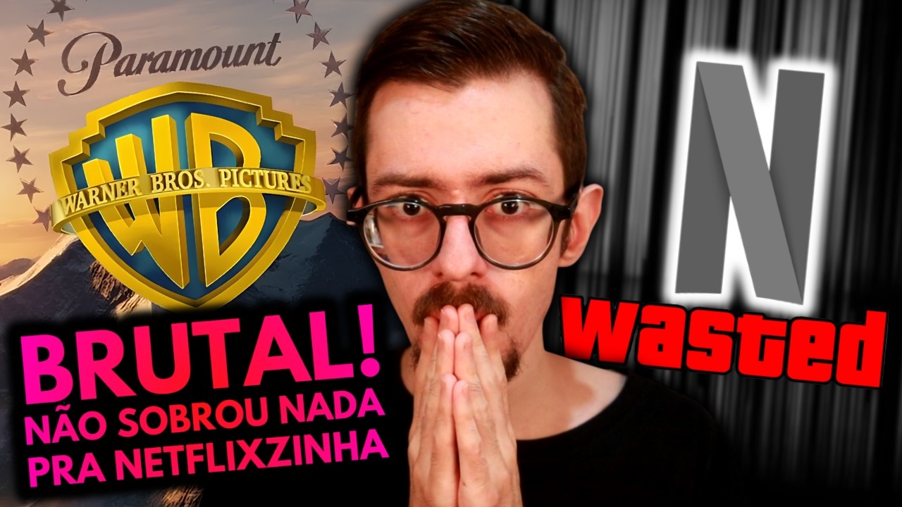 REVIRAVOLTA! NETFLIX DESISTE DE COMPRAR WARNER APÓS OFERTA FINAL DA PARAMOUNT
