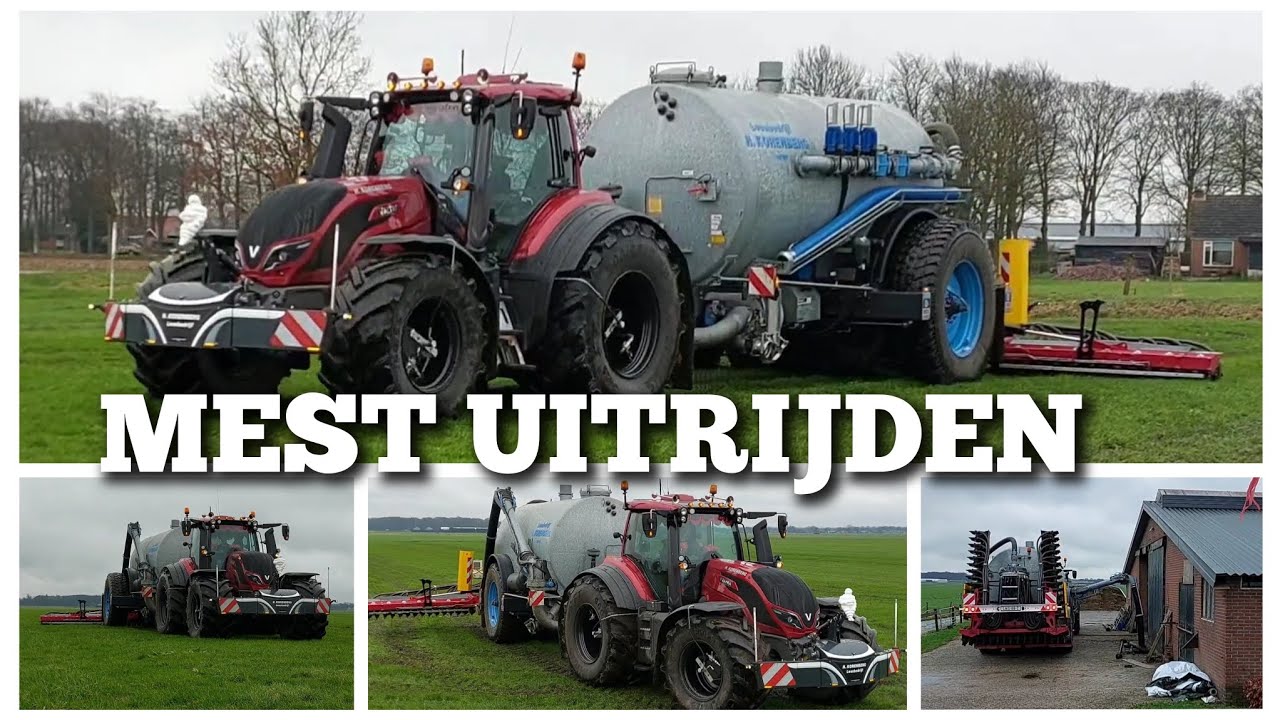 MEST UITRIJDEN | Mestkelders vol | Het land nat | Boer Gerrit vlogt