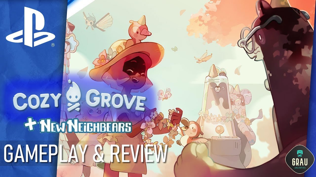 Cozy Grove + New Neighbears PS5 GAMEPLAY AND REVIEW | CUTE GRAPHICS | ISLAND BUILDING SIM | ADORABLE