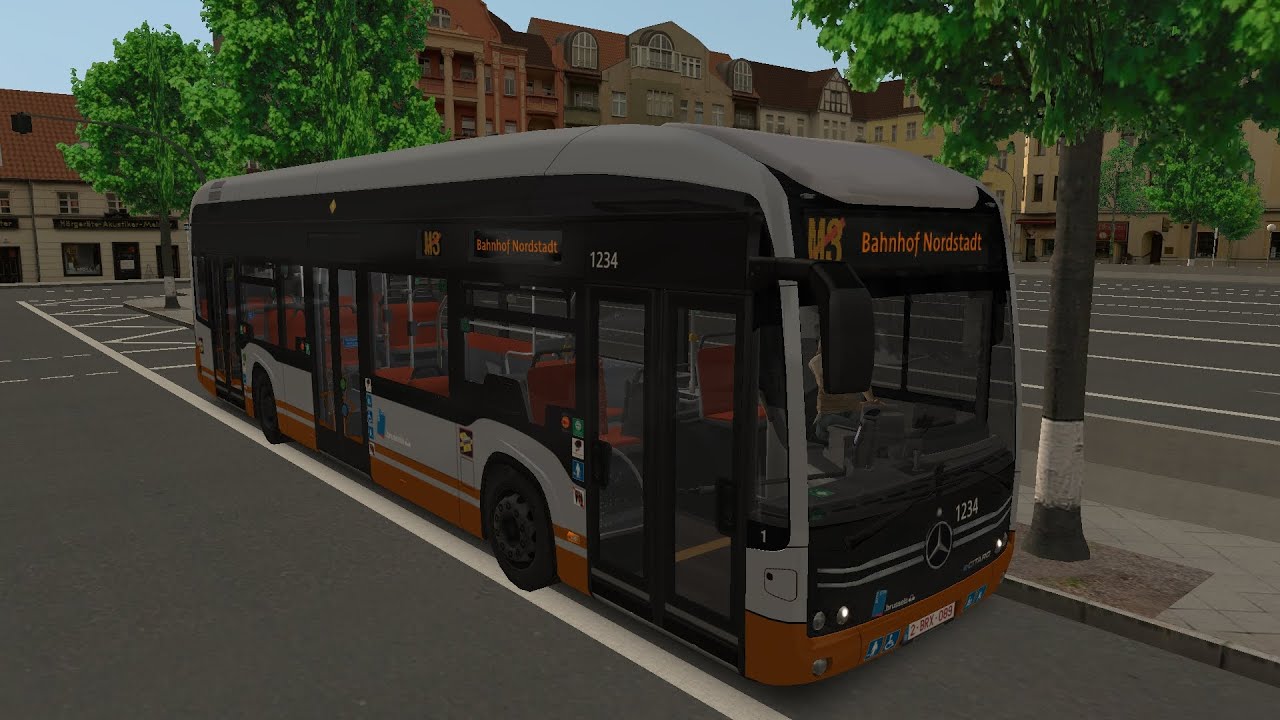 [No comment] OMSI 2 - Winsenburg 2015 - M3/ - Mercedes eCitaro STIB Edition