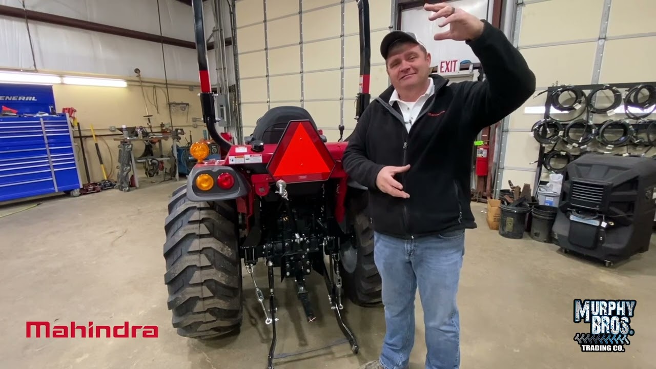 Mahindra 2638 tractor walk around
