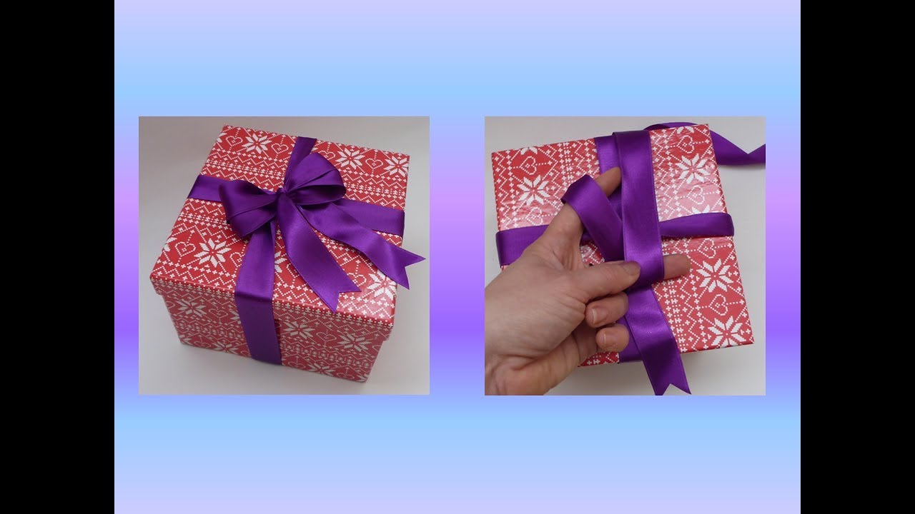 DIY SCHLEIFE SCHNELL UND EIFACH BINDEN; HOW TO TIE THE PERFECT BOW