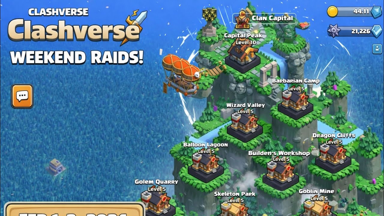 Clan Capital Weekend Raids 🔥 | Feb 2026 – Week 4