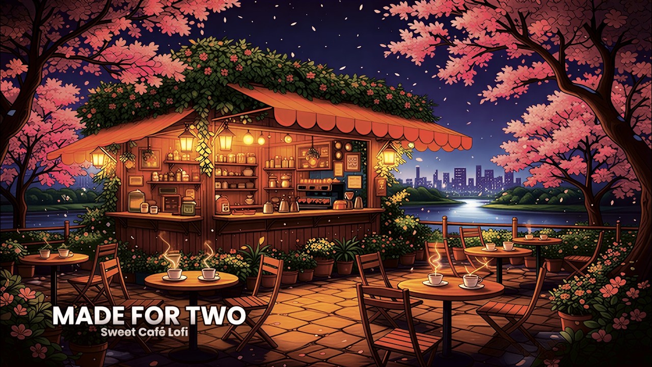 A Calm Night Made for Two 💕 Sweet Café ☕ Valentine Lofi Beats