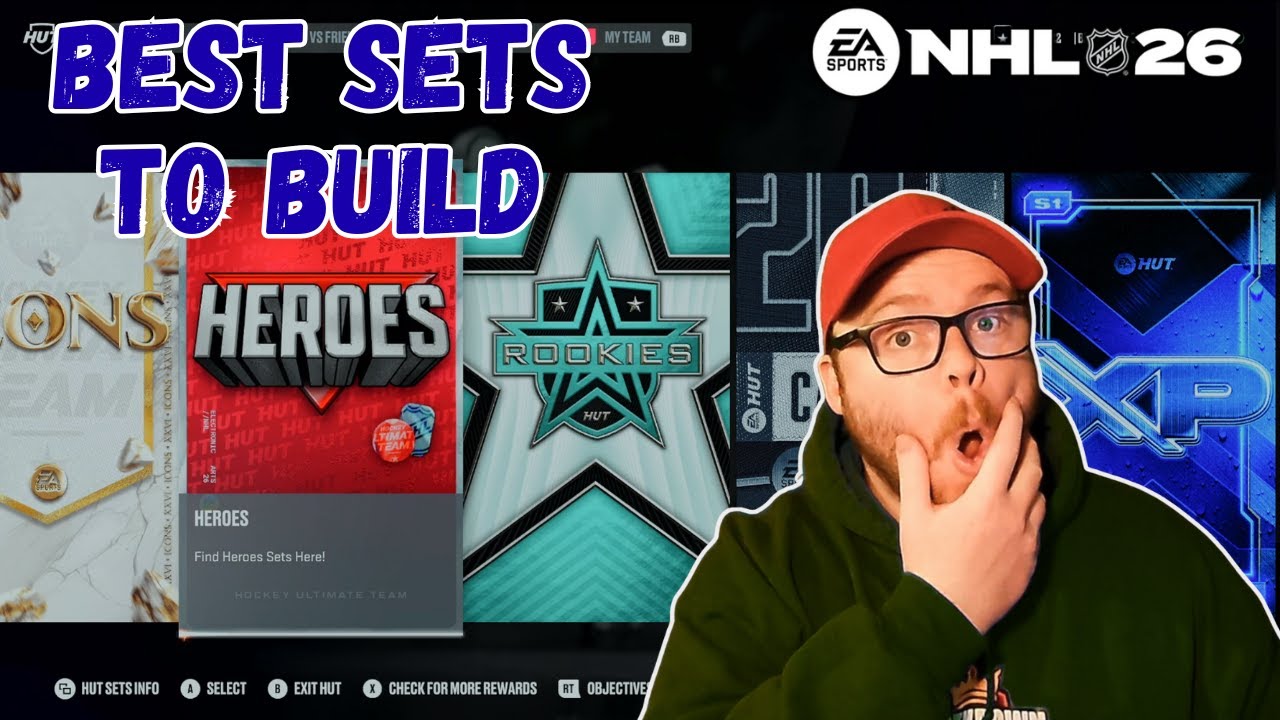 ЛУЧШИЕ КАРТЫ ДЛЯ СОЗДАНИЯ NHL 26 HUT