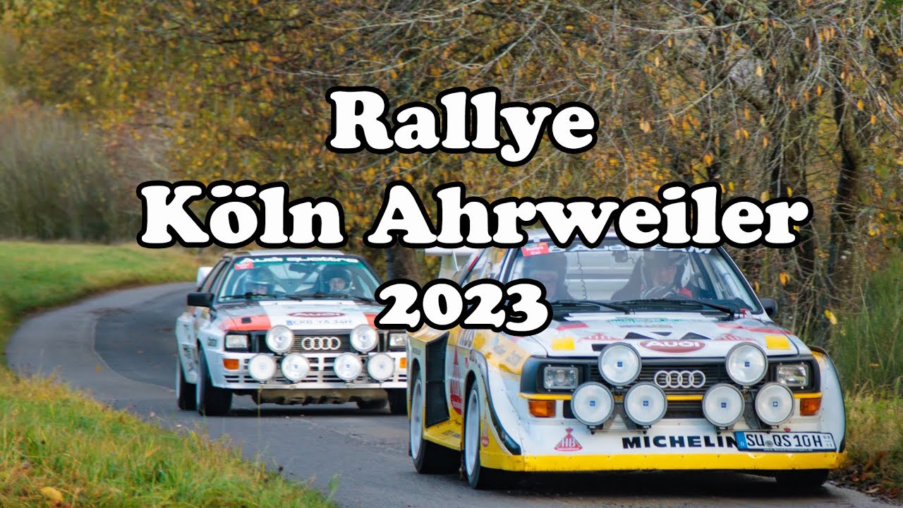 Rallye Köln Ahrweiler 2023 - mix aus diversen WP's