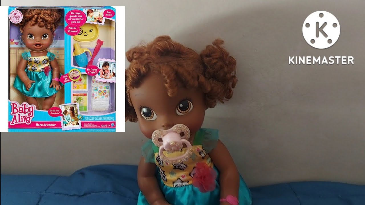 Como funciona a baby alive hora de comer