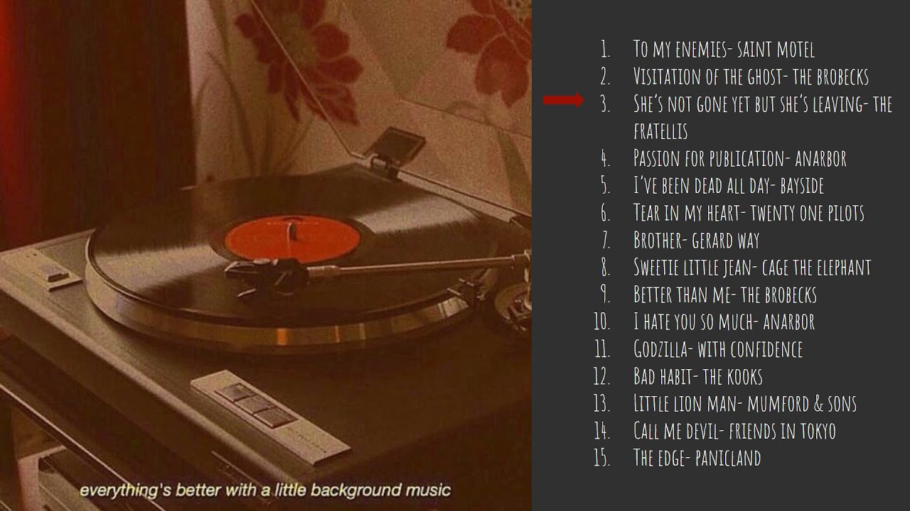 everything is better with a little background music; groovy playlist