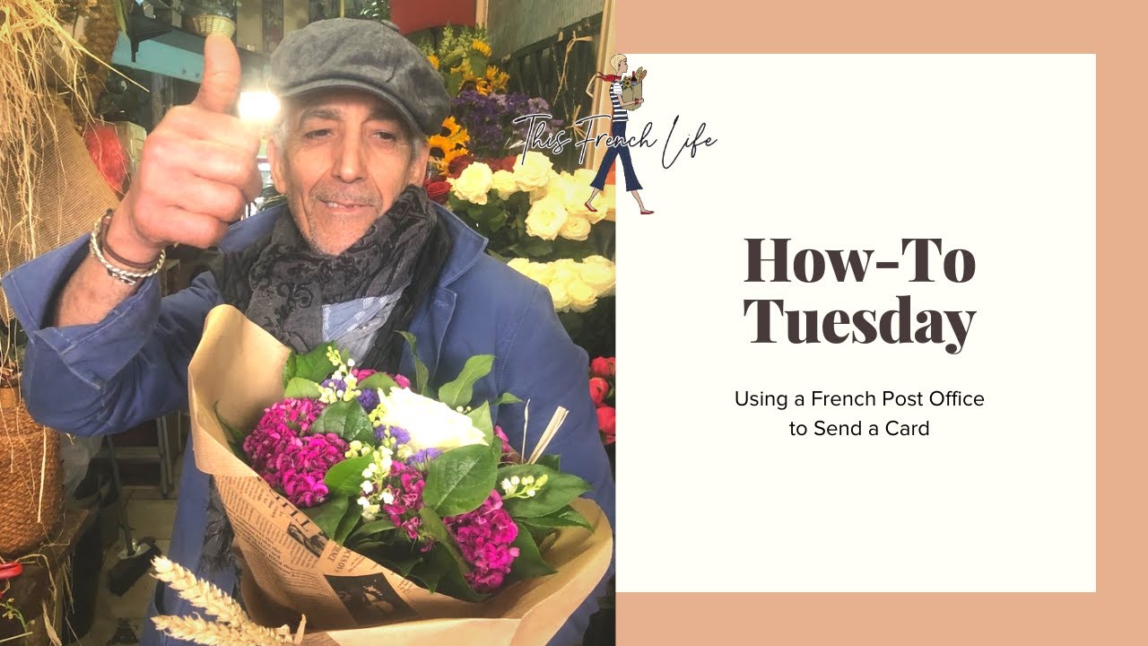 How-To Tuesday - Mail a Card from a French Post Office