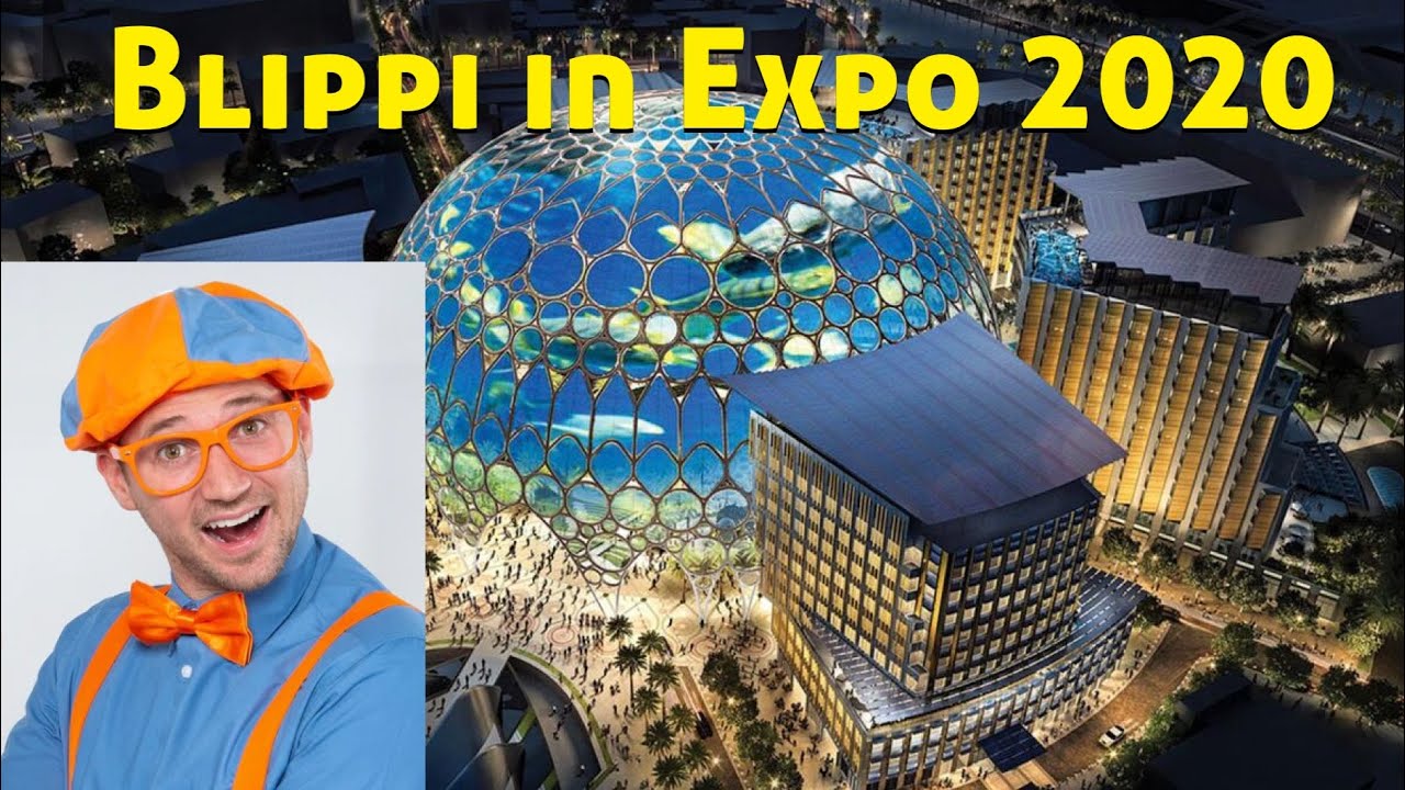 Blippi in Expo 2020 Dubai || Blippi Dance @theExpoCityDubai