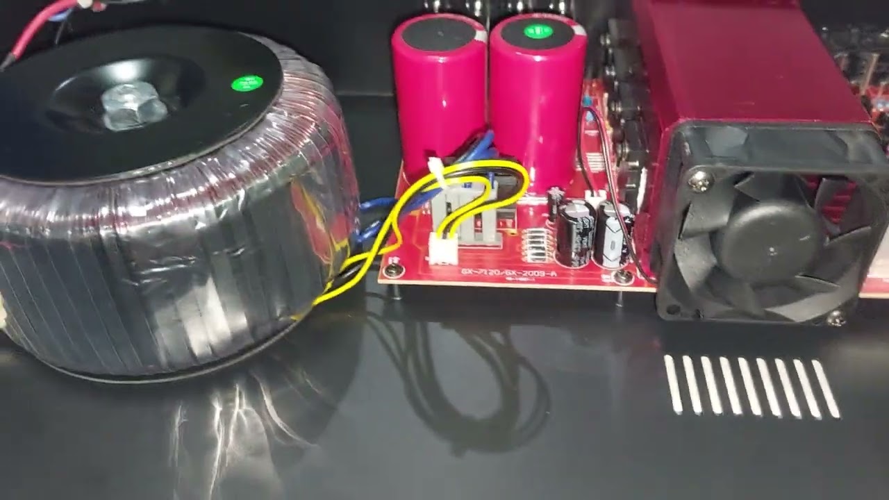 Titanium Audio TA7120 Integrated Amplifier inside.. sulit ang loob..