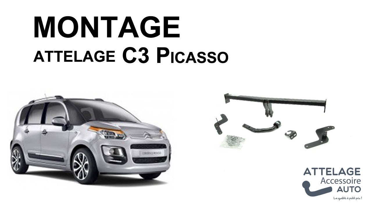 Montage attelage C3 picasso