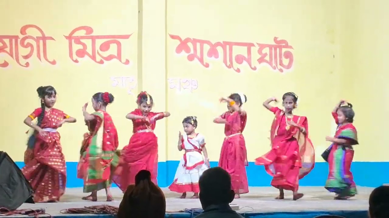 লাল শাড়ি লাল টিপ গানে # নাচের ভিডিও ছোটো ছোটো বাচ্ছাদের 🥰🥰
