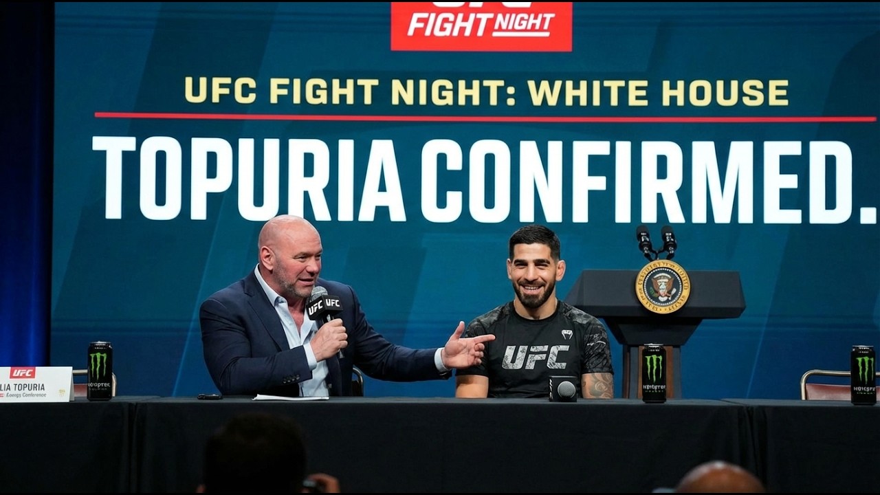ОФИЦИАЛЬНО! Дана Уайт подтвердил участие Илии Топурии в турнире UFC White House.