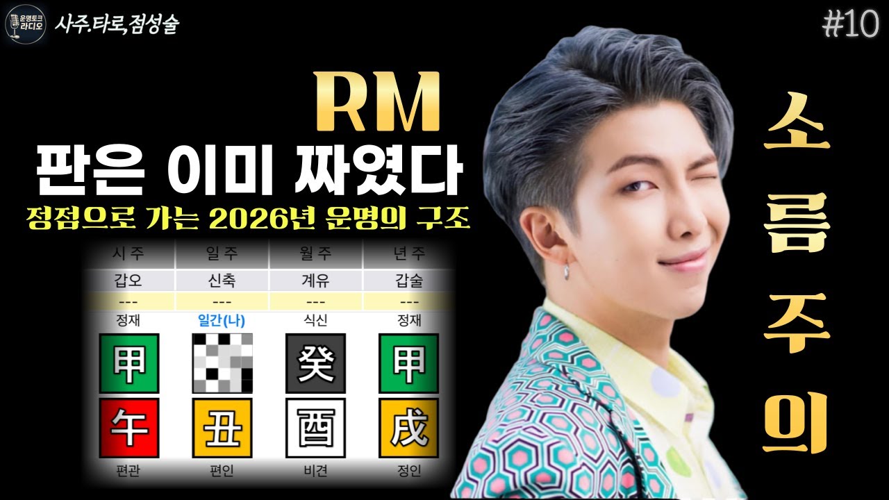 BTS RM의 2026년은 어떤 해가 될까?