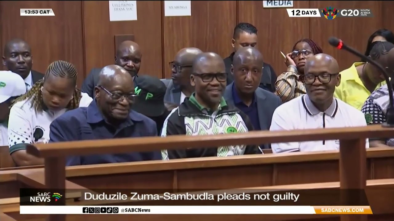 July 2021 unrest I Duduzile Zuma-Sambudla pleads not guilty