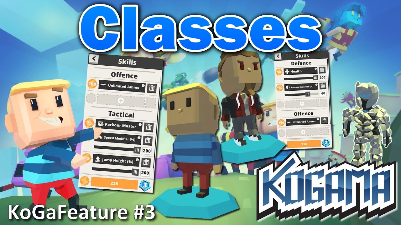 KoGaMa - Classes | KoGaFeature #3